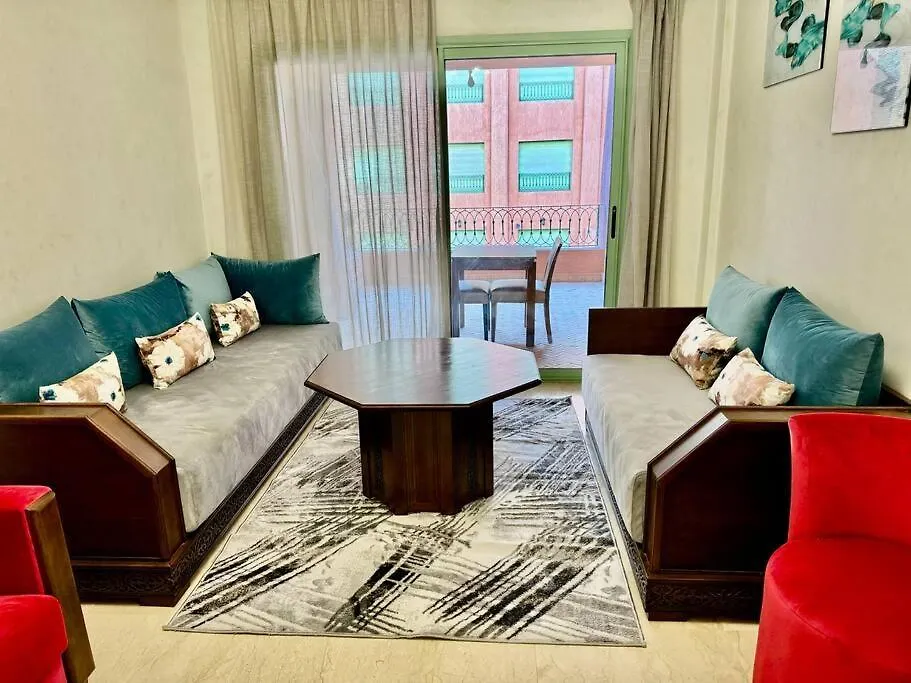 Beautiful Hivernage Apartment With Pool & Balcony, Near Attractions Marrakesz