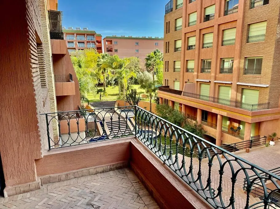 Beautiful Hivernage Apartment With Pool & Balcony, Near Attractions Marrakesz